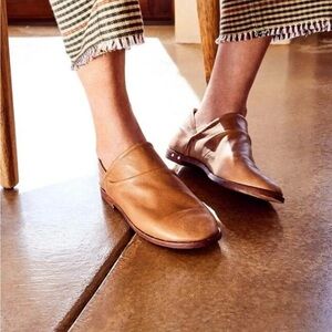 Hecka a mana blown leather shoes